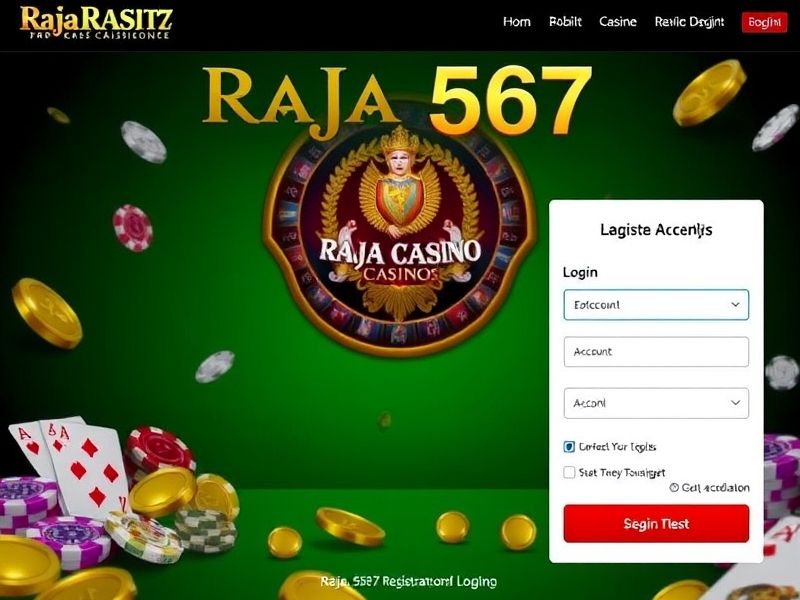 Welcome to Raja 567 Casino Login, your premier online gambling destination. Discover the latest casino games, bonuses, and expert guides all in one place.