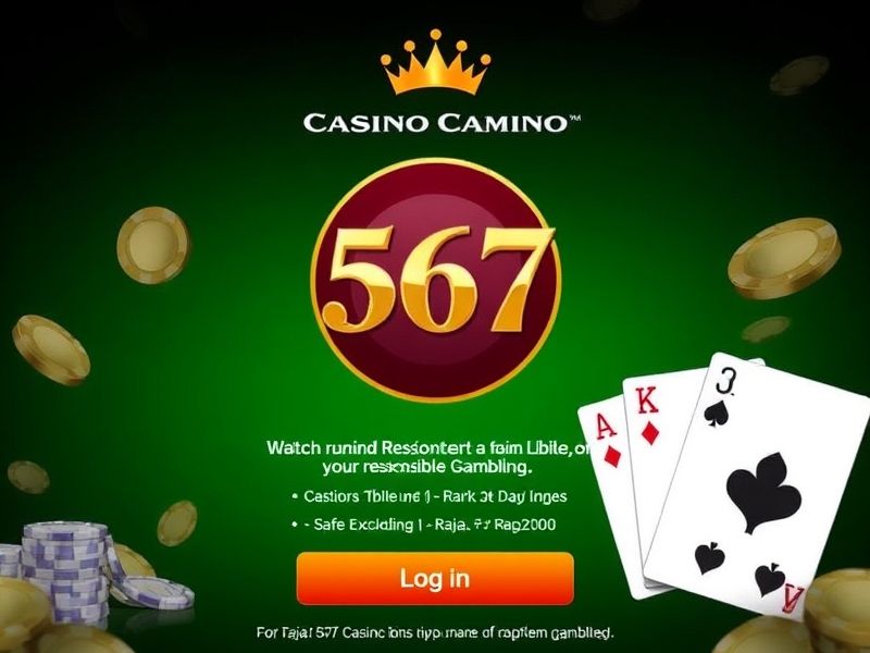 Welcome to Raja 567 Casino Login, your premier online gambling destination. Discover the latest casino games, bonuses, and expert guides all in one place.